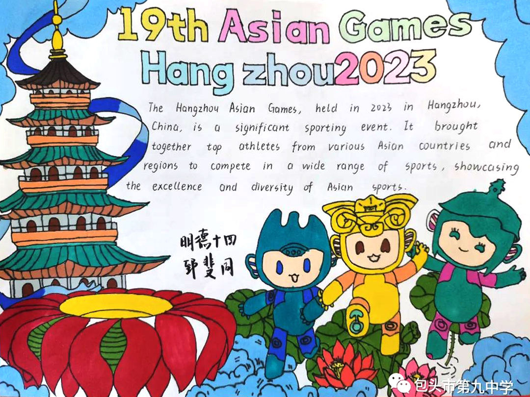 高一年级英语主题词汇思维导图 2023杭州亚运会