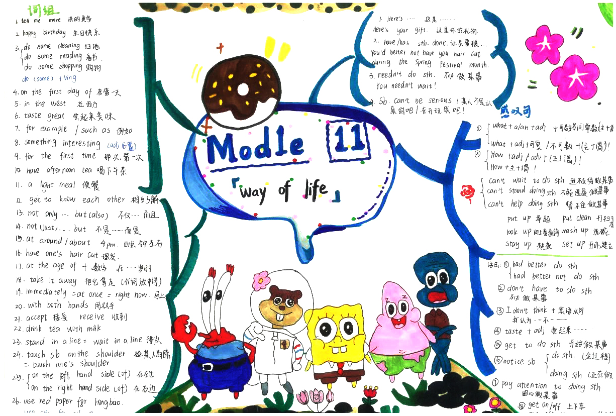 八年级英语module11思维导图-第2张