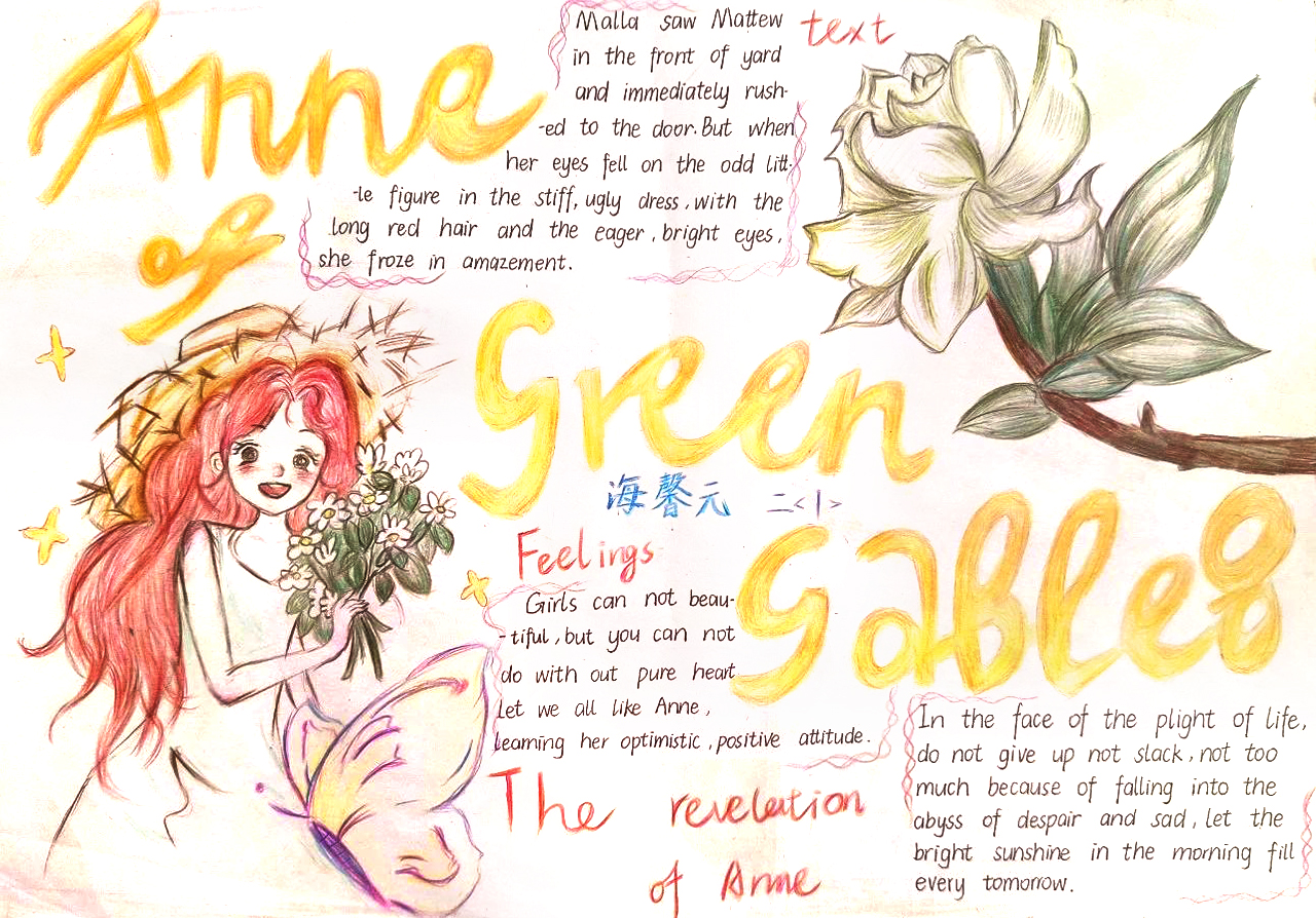英文版名著《绿山墙的安妮》Anne of Green Gables阅读思维导图-第7张